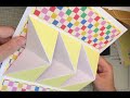 Triple pop out card