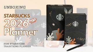 2026 Starbucks Tradition Collection (2026 Starbucks Planner Unboxing)