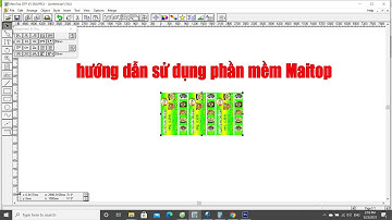 Hướng dẫn sử dụng phần mềm maitop cho máy in phun khổ lớn - Liên hệ : 0981889996