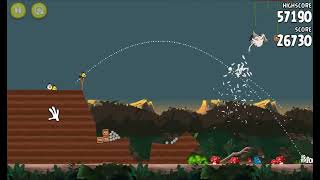 Angry Birds Rio v1.4.2 level 4-15 (Jungle Escape) screenshot 3