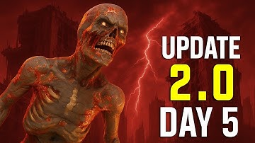 Horde night and burnt forest biome! - 7 Days to Die 2.0 – Day 5 | First Playthrough | LIVE!