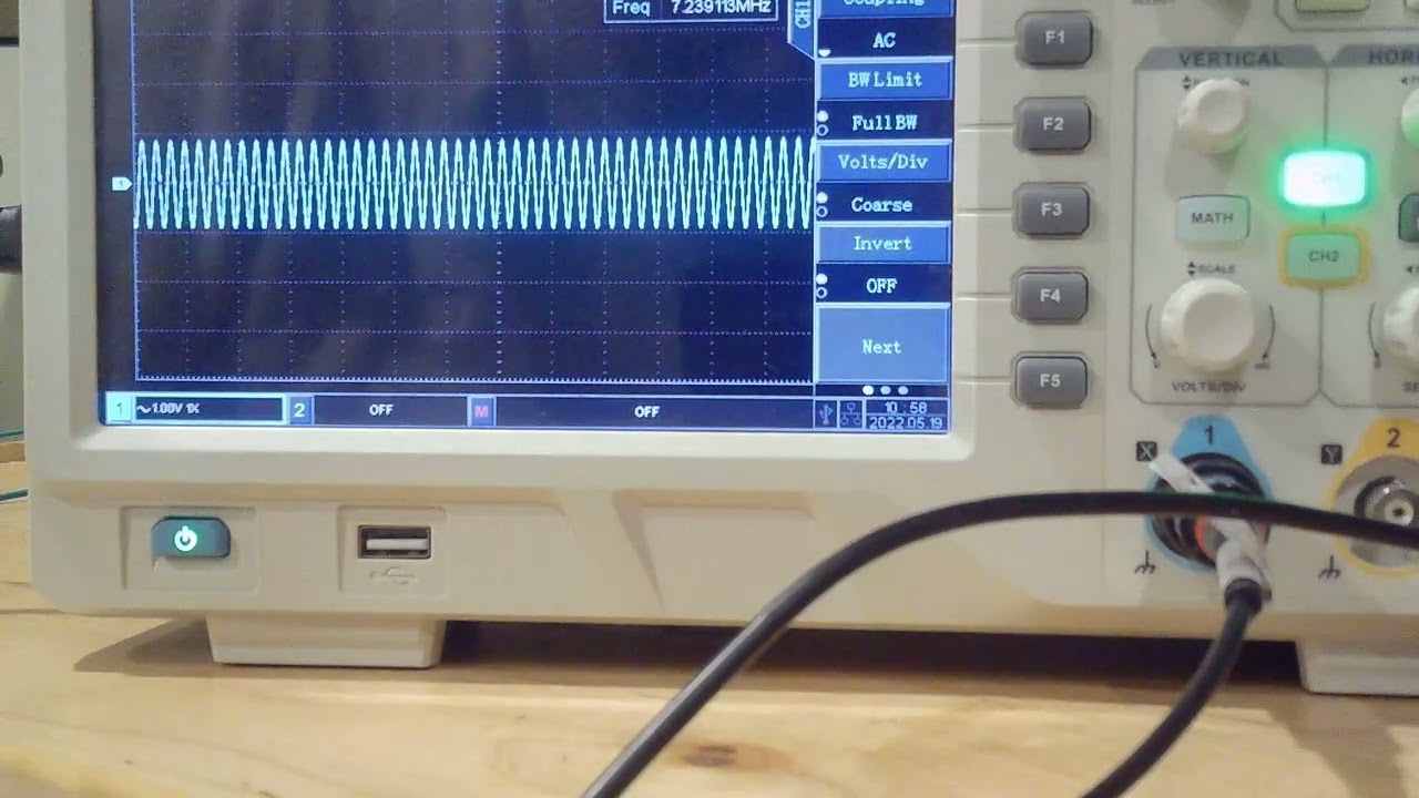 7240 Khz Crystal Test