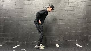 floating heel hip hinge