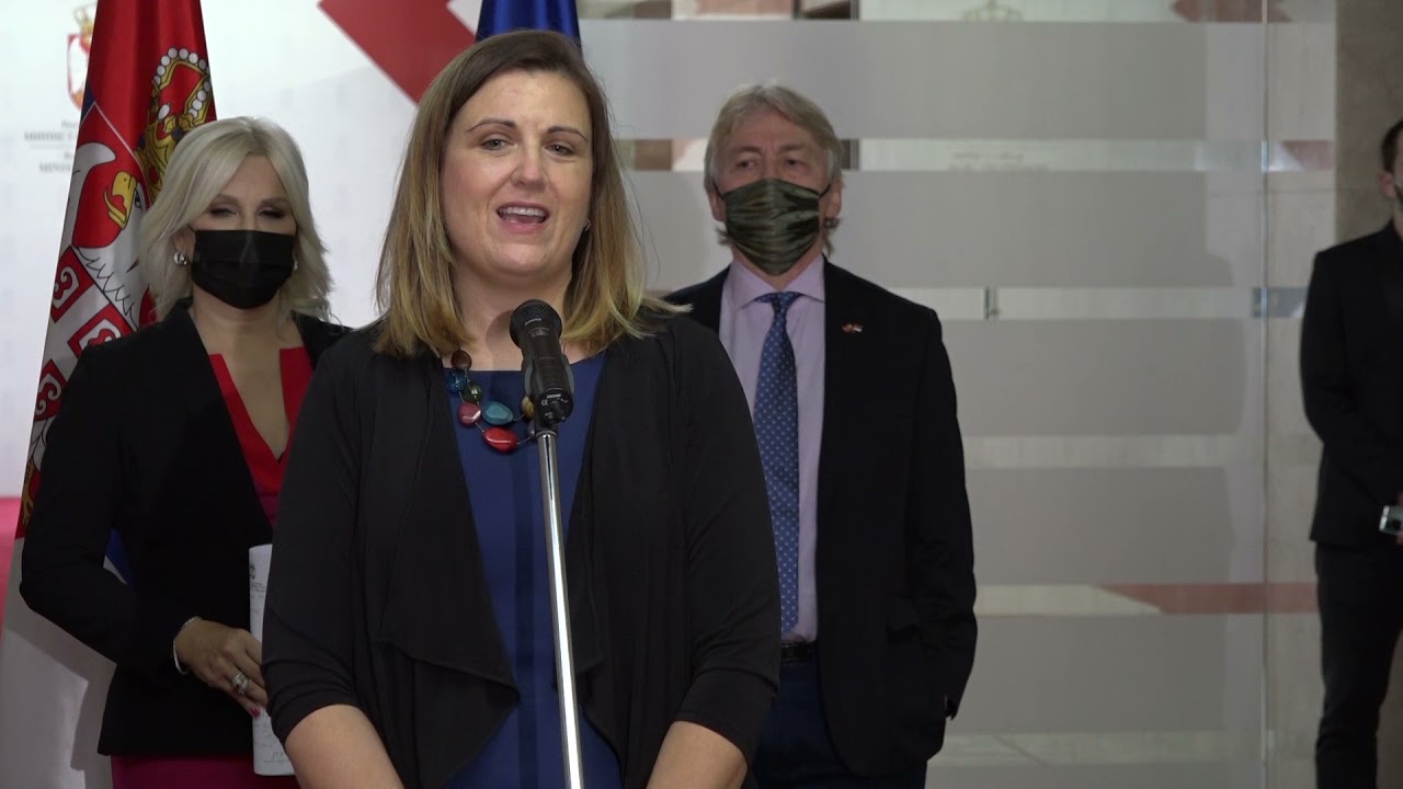 Beograd, Sara Groen zamenicsa sefa misije OEBSa u Srbiji, nasa misija je bezbednost svih gradjana