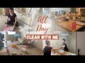 ALL DAY CLEAN WITH ME | EXTREME CLEANING MOTIVATION | CLEANING WITH KIM 2021