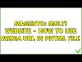 Magento: Multi website - how to use