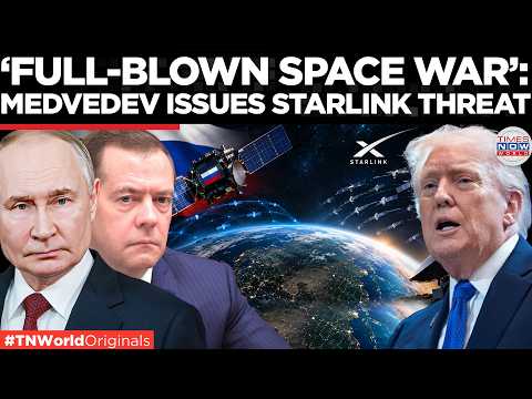 MEDVEDEV WARNS STARLINK, Threatens America: Block Rassvet, And Starlink Could Be Targeted