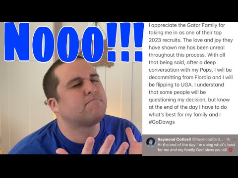 Florida Gators Commit Raymond Cottrell Flips to Georgia
