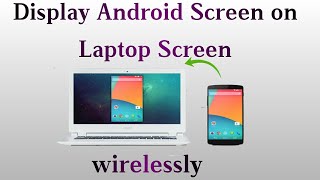 How to display your android Mobile Screen on PC laptops wirelessly in tamil screenshot 5