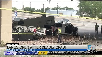 Crash at Cimarron interchange leaves one dead, two injured