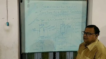 Semiconductor devices 1.4 JFET/FET