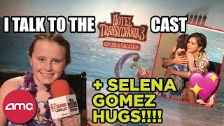I Hugged Selena Gomez @ the Hotel Transylvania 3 Press Event!!!