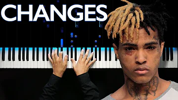 XXXTENTACION - changes | Piano tutorial