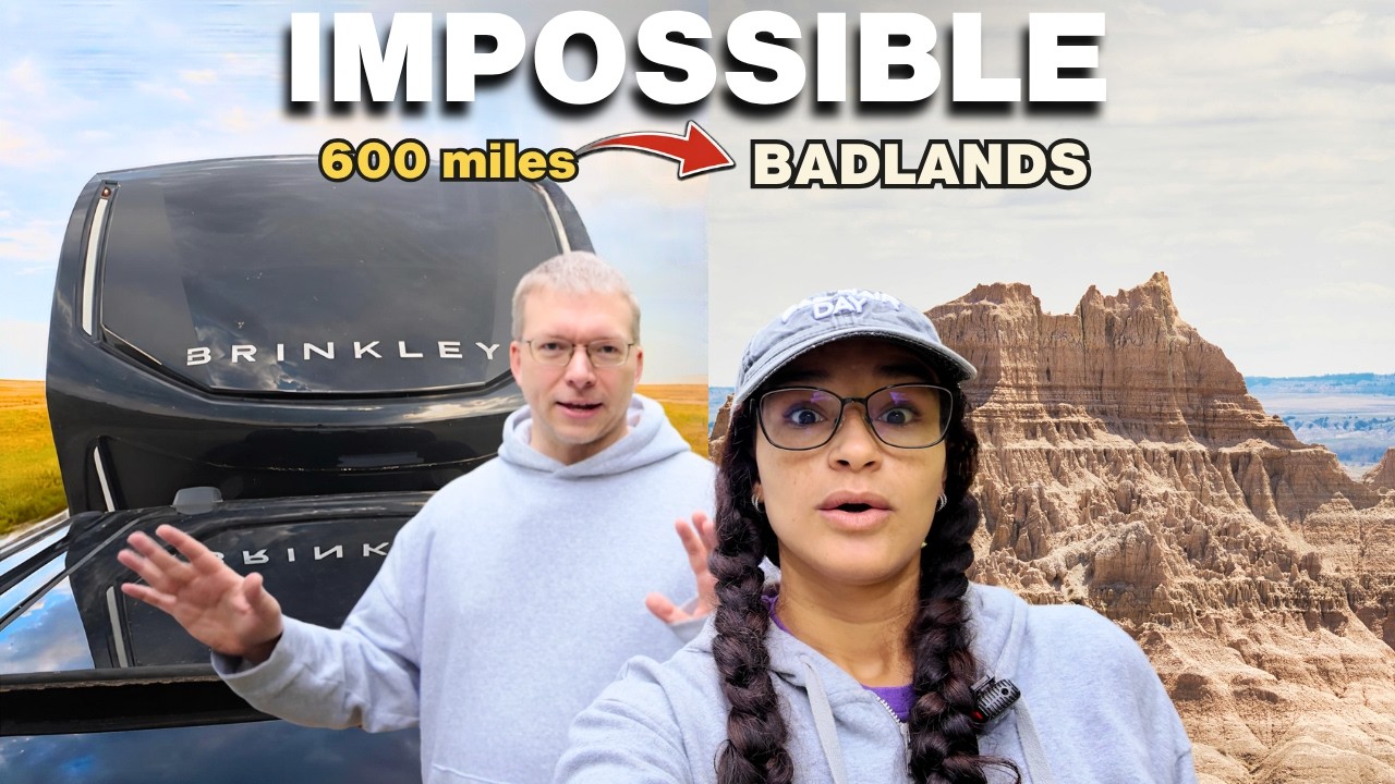We Drove 600 Miles to Boondock in the Badlands (No Reservation, No Backup Plan)