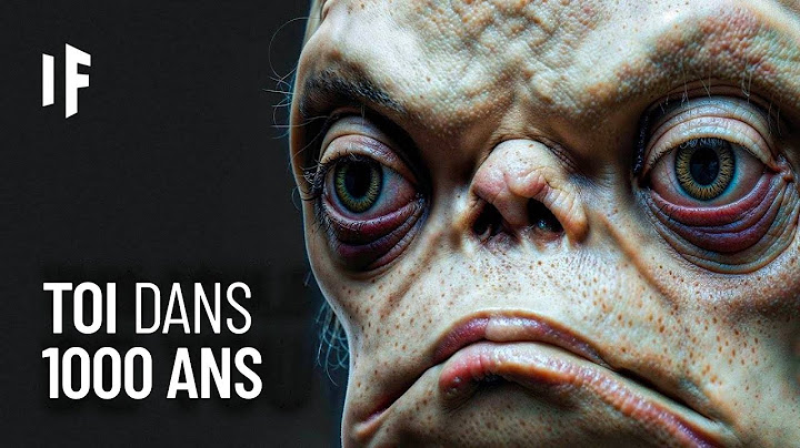 À quoi ressembleront les humains dans un million d'années ?