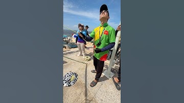 Thả diều nghệ nhân ra dây lên diều cá đuối rất cao #layangan #kiteflying #layang-layang #kite #pipa
