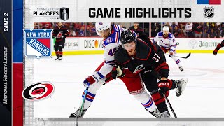 Second Round, Gm 2: Rangers @ Hurricanes 5/20 | NHL Playoffs 2022