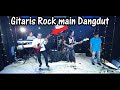 Begini Jadinya Gitaris Rock main Dangdut (Cek Sound dangdut Instrumental)