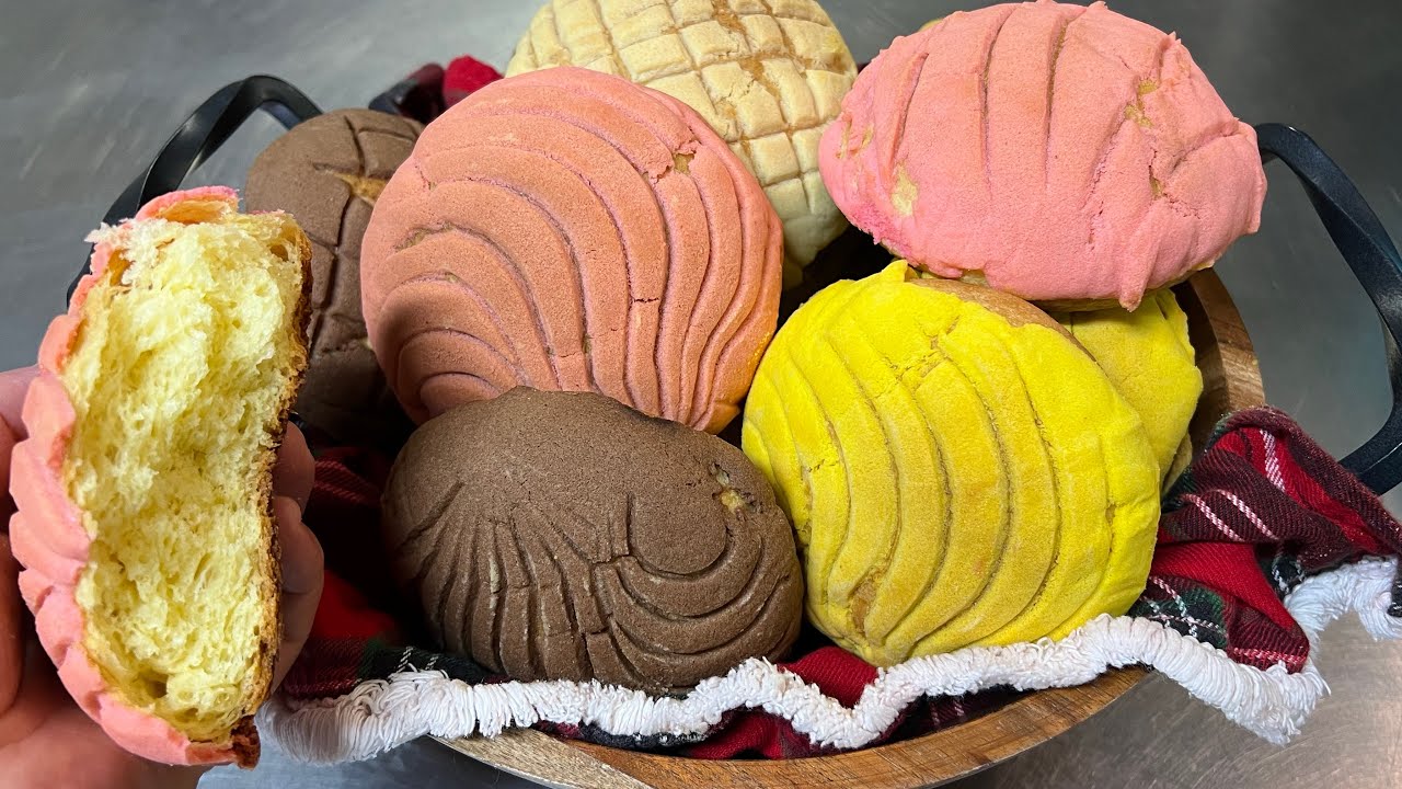 CONCHAS DE MANTEQUILLA PAN MEXICANO