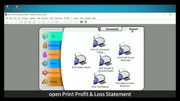 【ENG】How To Print Profit & Lost Statement For Date OR More Than 12 Month 如何设定损益表 | SQL Accounting