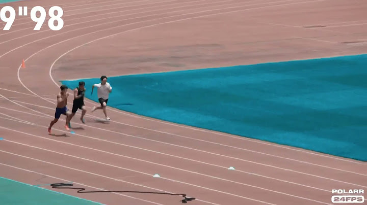 #shorts 육상 김국영 100m 9초대 돌파 영상 (연습기록 핸드타임)