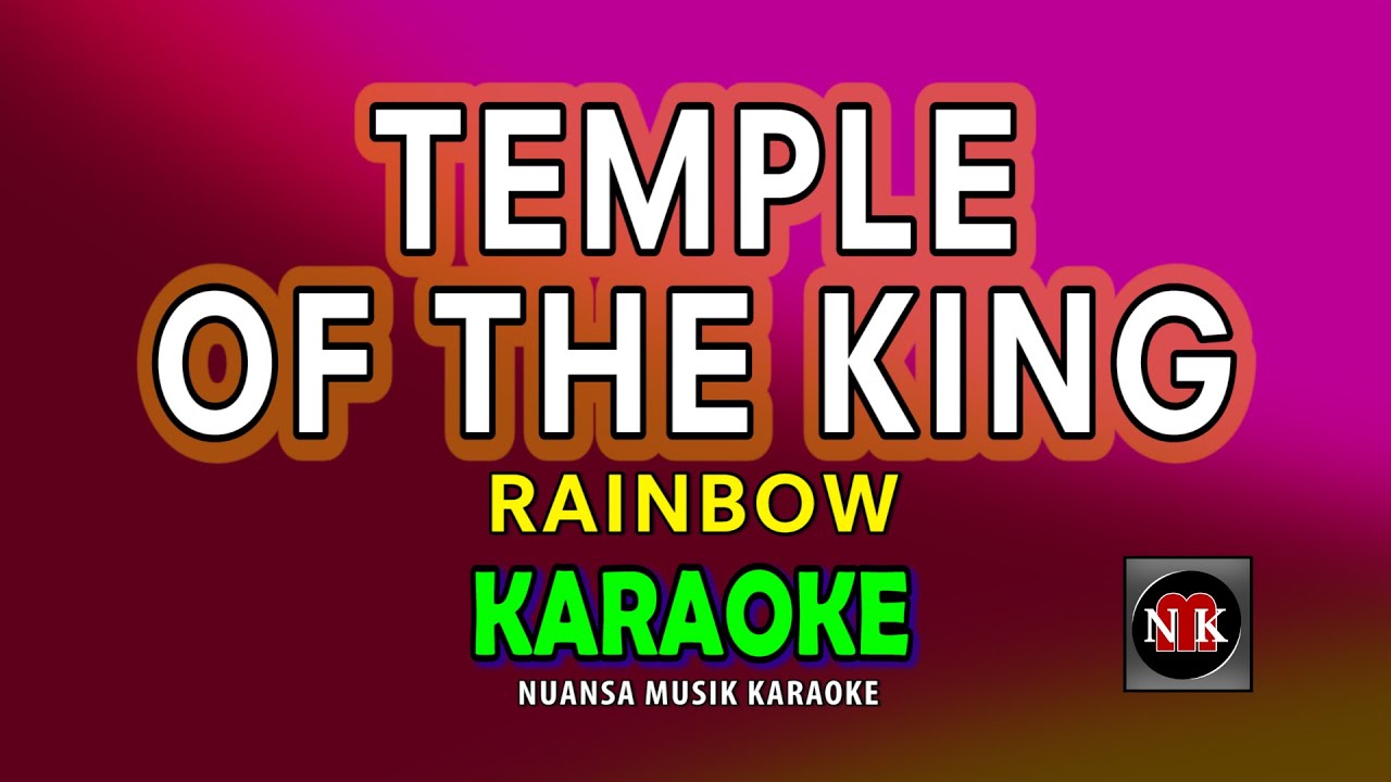 Temple Of The King KARAOKE YouTube