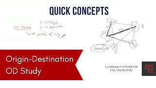 Origin Destination (OD) Study in Traffic Engineering | Quick Concepts