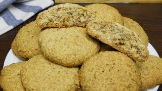 Самое вкусное ОВСЯНОЕ ПЕЧЕНЬЕ. Очень ароматное! Самое вкусное ОВСЯНОЕ ПЕЧЕНЬЕ. Очень ароматное!