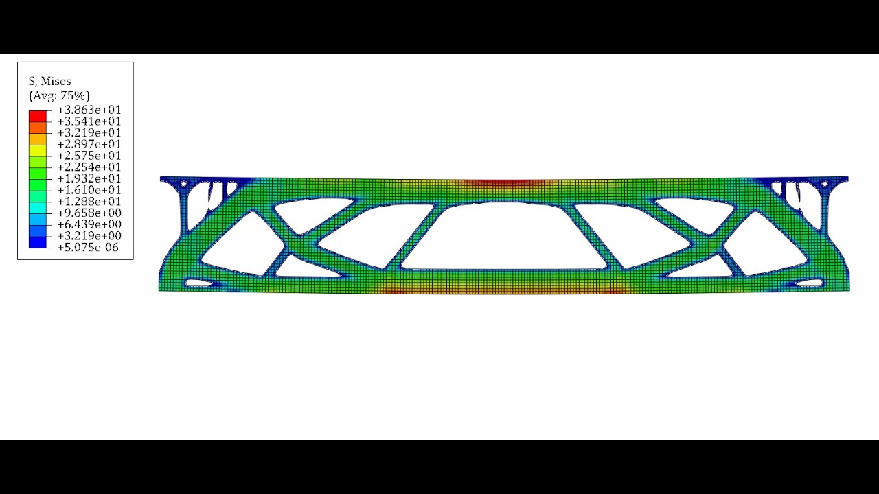 Topology Optimization in Abaqus 1 - YouTube