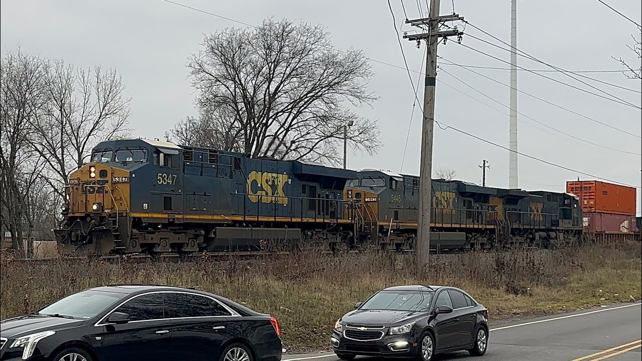 CSX 5347 East Lawrence,IN 12/19/24 - YouTube