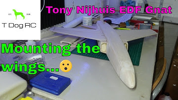 Tony Nijhuis 25" EDF Gnat - Balsa scratch build - PART 6