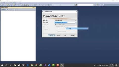Lập trình Web ASP.NET MVC5 | (p4) Tạo trang quản trị cơ sở dữ liệu ( SQL Server )