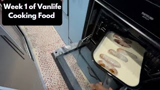 Van Vlog 08 | First Week in Vanlife Food and chores Iveco daily campervan UK