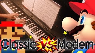 Mario Piano Medley: Classic VS Modern Themes chords