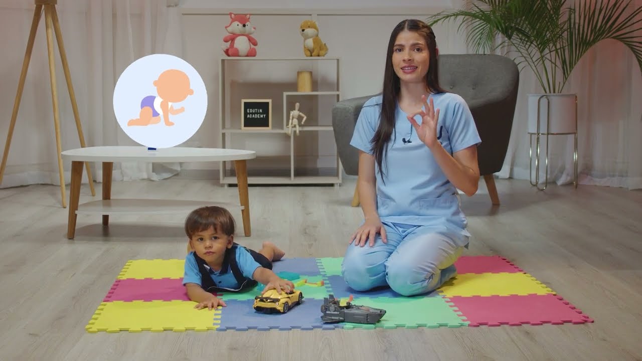 Ejercicios de estimulación para niños de 1 a 2 años - curso de cuidado infantil