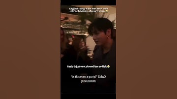 Me and jungkook share same brain cells 🤣🤣 #jungkook #funny #jk #party #kookie #lamo