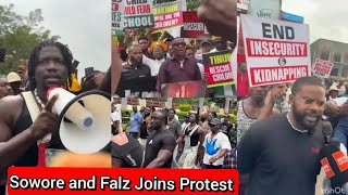 Verydarkman & Sowore Shutdown Abuja For Protest With Massive Crowd 