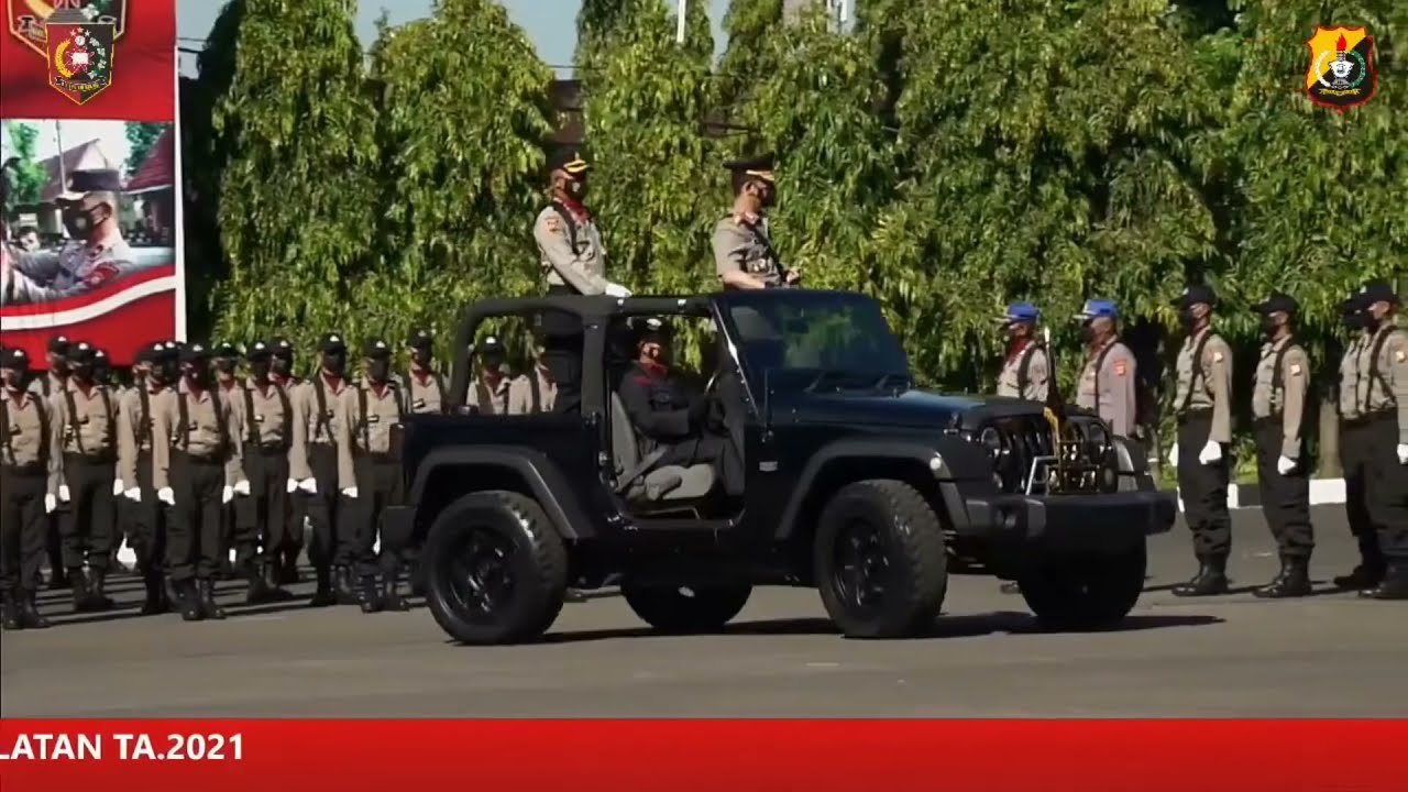 UPACARA PEMBUKAAN PENDIDIKAN BINTARA POLRI T.A 2021 DI SPN POLDA SULSEL ( SULAWESI SELATAN)