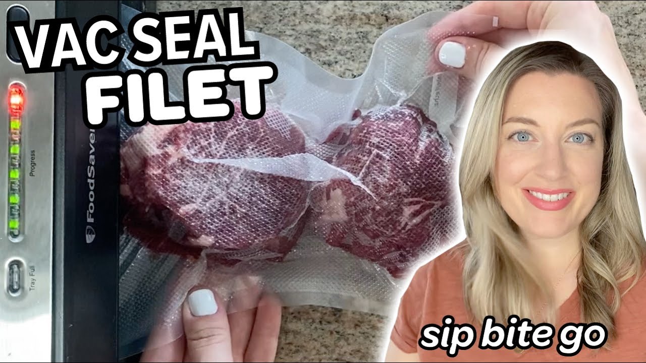 How To Vacuum Seal Ribeye For Sous Vide Cooking - Sip Bite Go