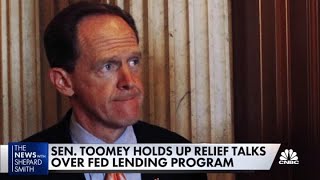 GOP Sen. Toomey holding up bipartisan relief package