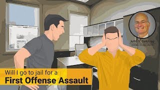 Assault Charges: Will I  go to jail for a first offense assault?