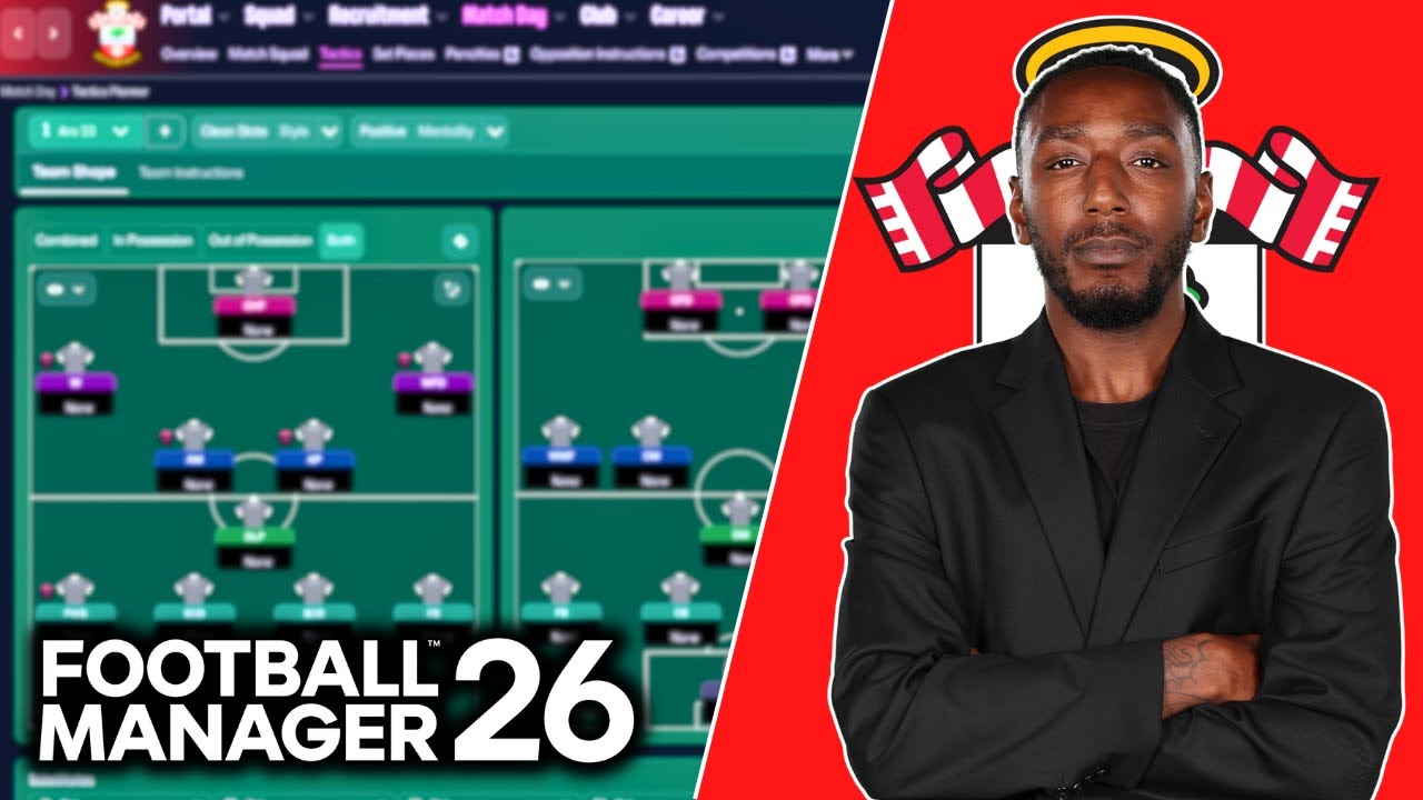 TRANSFER WINDOW MASTERCLASS!! My FM26 Tactic is FLYING!!! Making Southampton UNSTOPPABLE in FM26 🔥