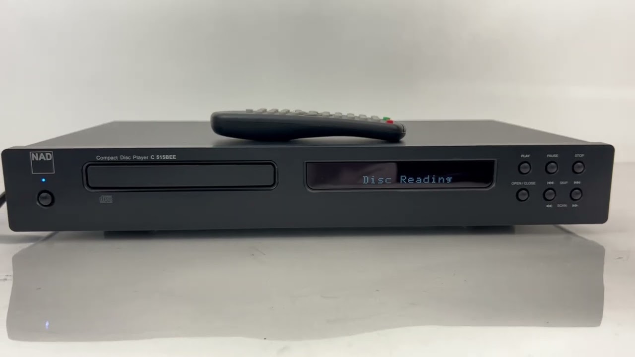 NAD C 515BEE C515BEE Compact Disc CD Player w/ Remote - Audiophile