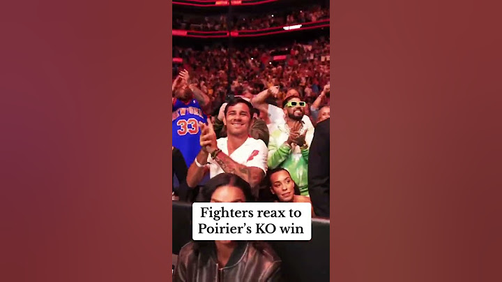 These reactions 👀 #UFC299