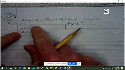 5.MD.5 Volume of Composite Rectangular Prisms