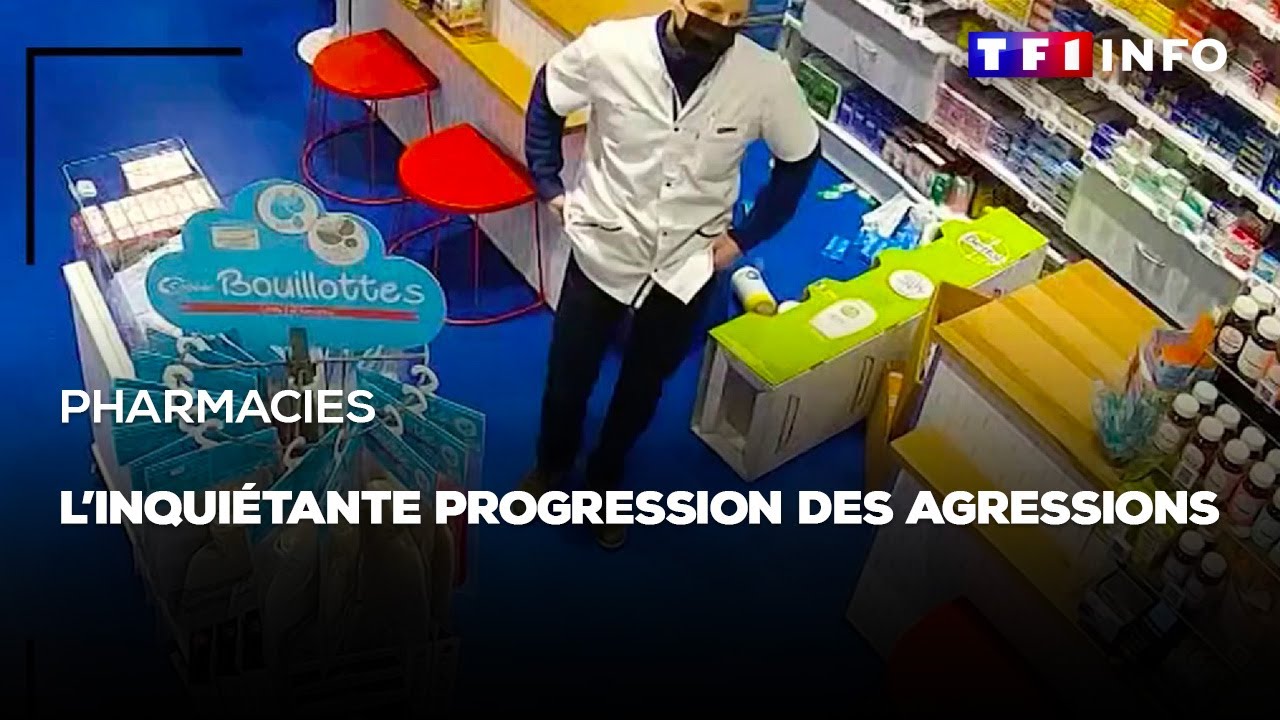 Pharmacie : l'inquiétante progression des agressions