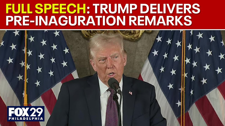 Donald Trump holds pre-inauguration press conference: Full speech