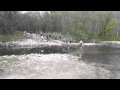 Water crossing at the 2014 almanzo 100