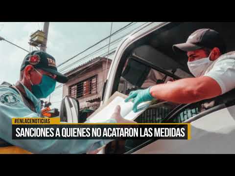 Sanciones a quienes no acataron las medidas durante el fin de semana