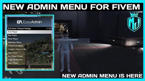 QBCore NEW Admin Menu Is Here *FREE* | FiveM Roleplay Scripts | FiveM Tutorial 2023 | MJ DEVELOPMENT